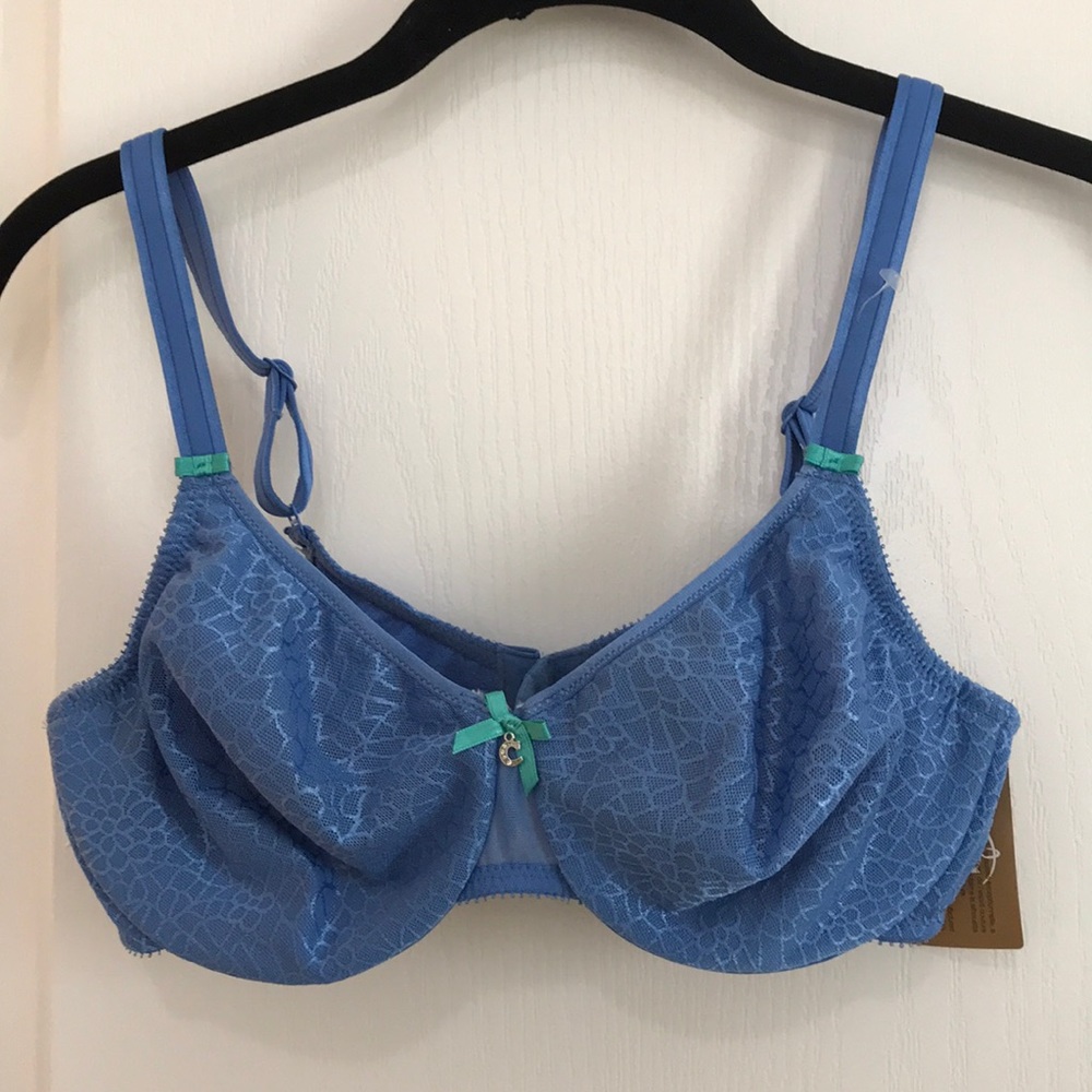 Blue Chantelle bra size 34C - NWT